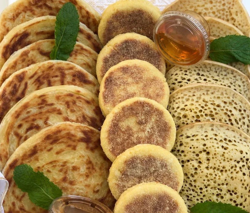Breads and Pies selection