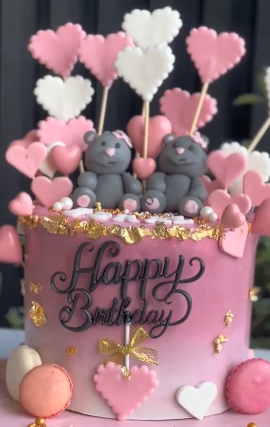 Custom birthday cake