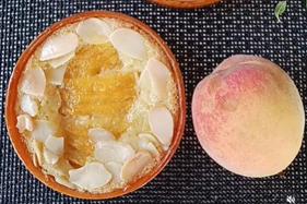 Fruit & almond tart